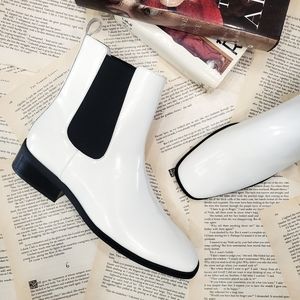 JEFFREY CAMPBELL Emrys Leather Chelsea Boots